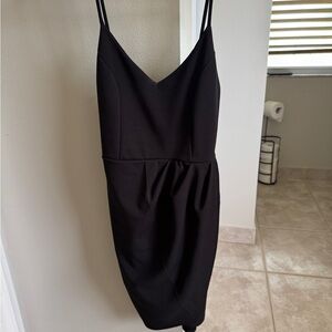 Lulus Forever Your Girl Black Bodycon Dress